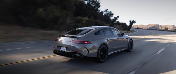2025 Mercedes-AMG GT63 S E Performance 4-Door super ultrawide wallpaper thumbnail.