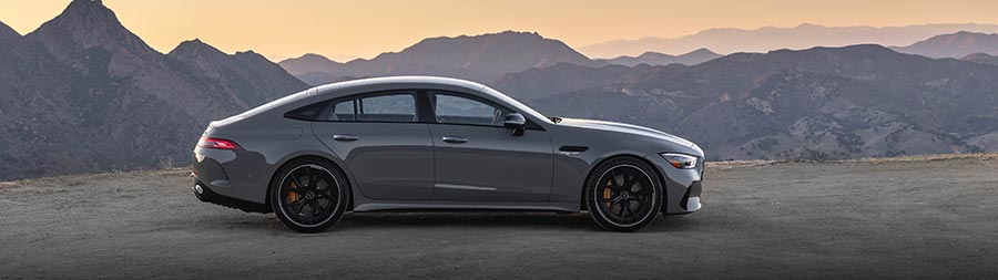 2025 Mercedes-AMG GT63 S E Performance 4-Door super ultrawide wallpaper thumbnail.