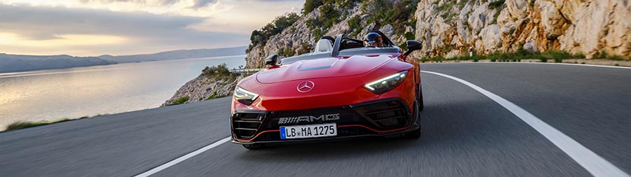 2025 Mercedes-AMG PureSpeed super ultrawide wallpaper thumbnail.