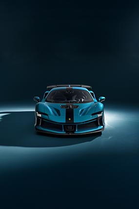 2025 Novitec Ferrari SF90 XX Stradale phone wallpaper thumbnail.