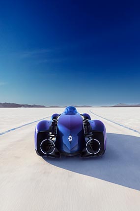 2025 Renault Filante Record phone wallpaper thumbnail.