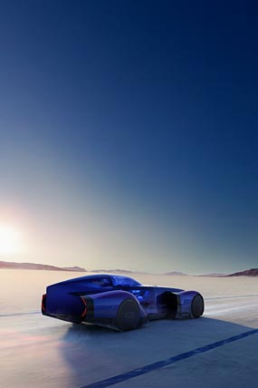 2025 Renault Filante Record phone wallpaper thumbnail.