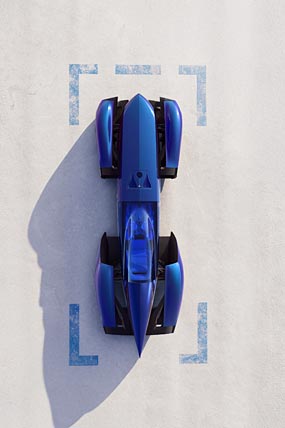 2025 Renault Filante Record phone wallpaper thumbnail.