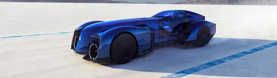 2025 Renault Filante Record super ultrawide wallpaper thumbnail.