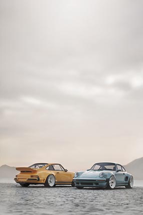 2025 Singer 911 Carrera Coupe phone wallpaper thumbnail.