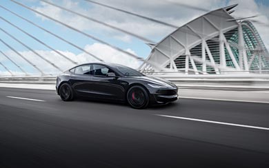 2025 Tesla Model 3 Performance wallpaper thumbnail.