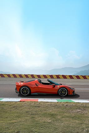 2026 Ferrari 296 Speciale A phone wallpaper thumbnail.