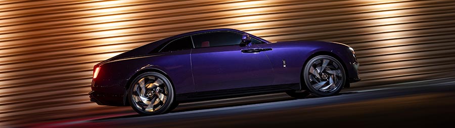2026 Rolls-Royce Spectre Black Badge super ultrawide wallpaper thumbnail.