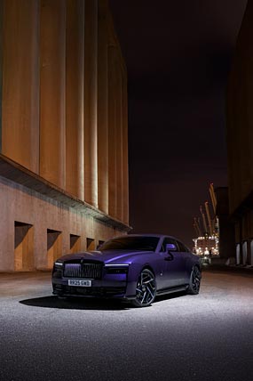 2026 Rolls-Royce Spectre Black Badge phone wallpaper thumbnail.