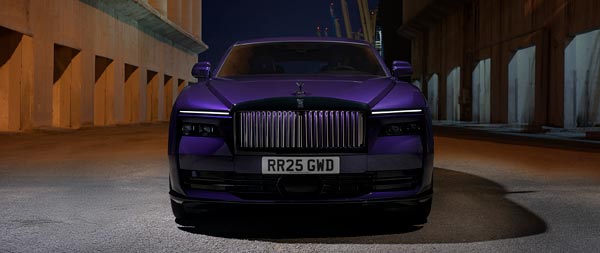 2026 Rolls-Royce Spectre Black Badge super ultrawide wallpaper thumbnail.