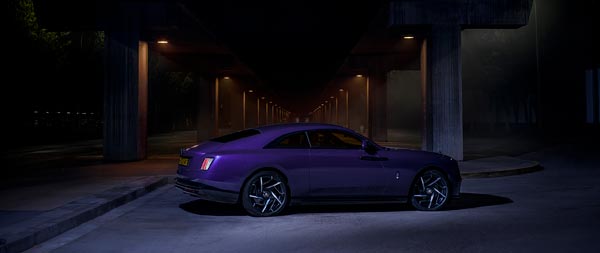 2026 Rolls-Royce Spectre Black Badge super ultrawide wallpaper thumbnail.