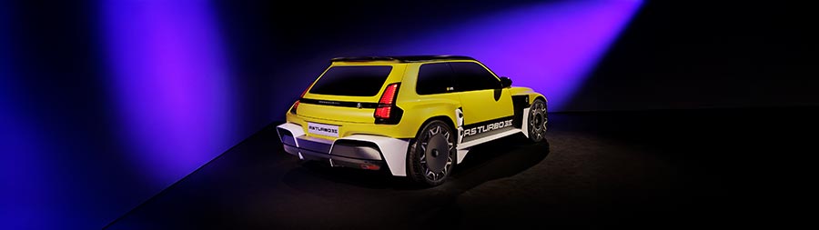 2027 Renault 5 Turbo 3E super ultrawide wallpaper thumbnail.