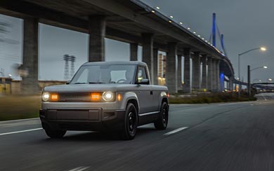 2027 Slate Truck EV wallpaper thumbnail.