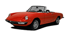 Alfa Romeo Spider car list.
