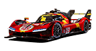 Ferrari Endurance Racing car list.